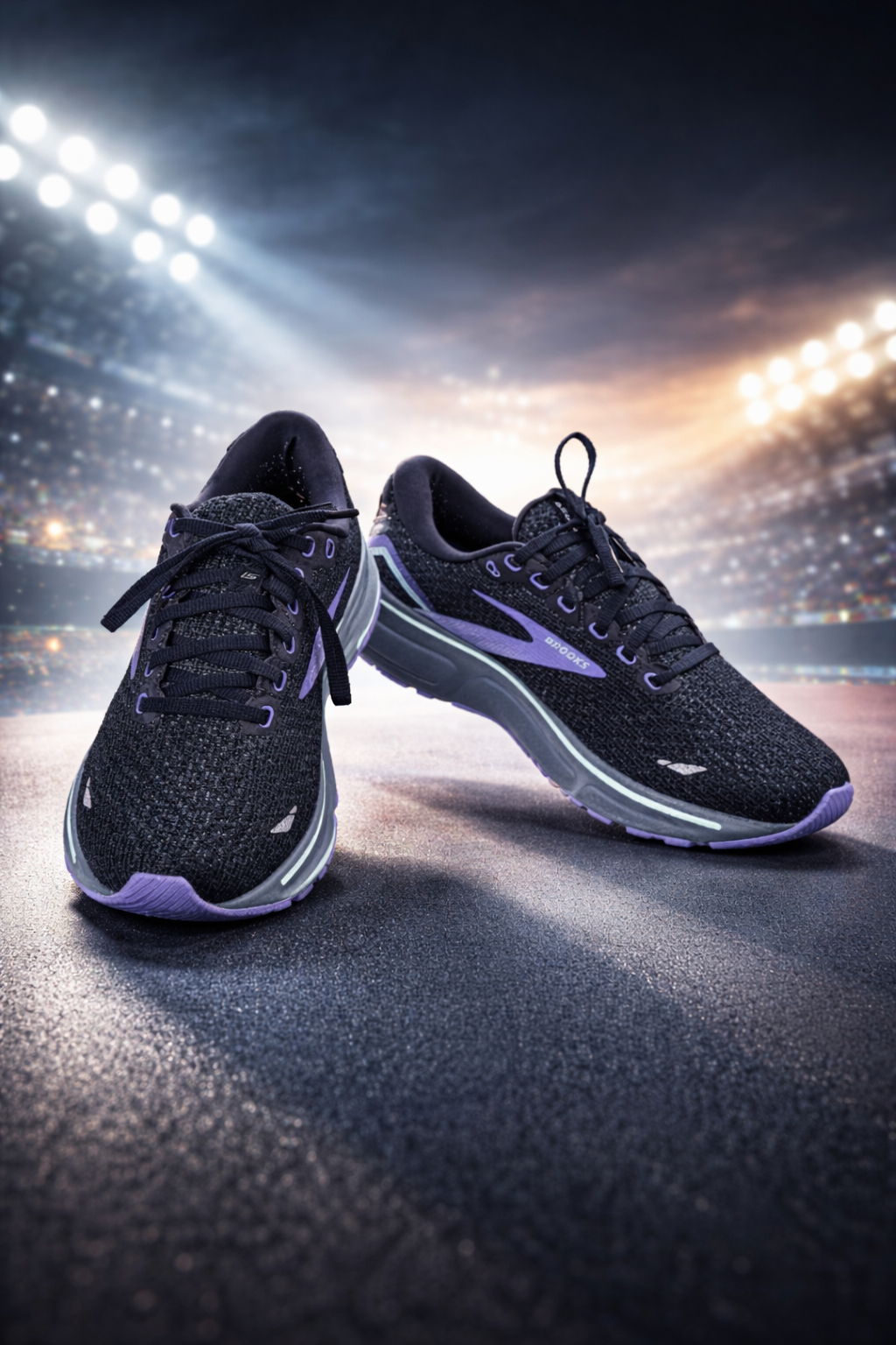 Brooks Ghost 15 – Black Jacaranda