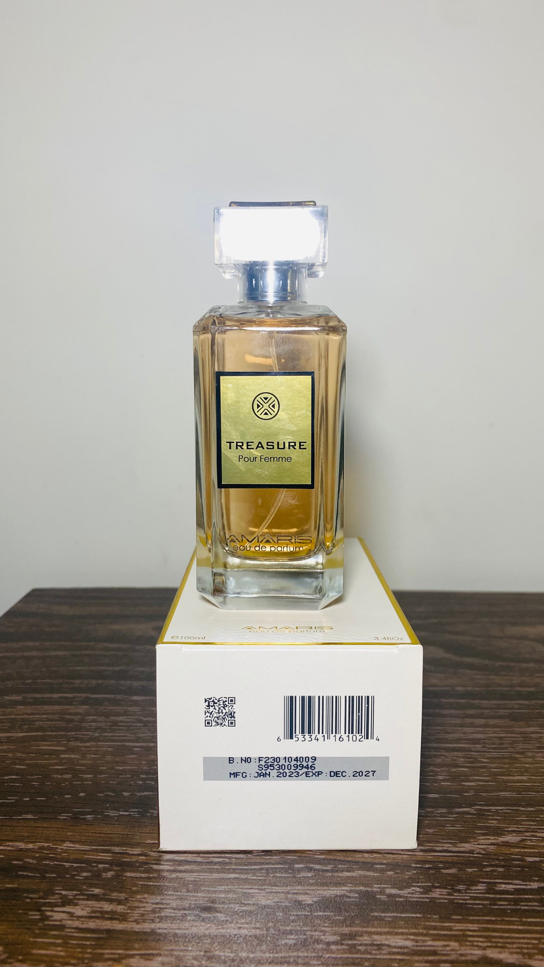 Amaris Treasure Pour Femme Eau de Parfum – 100ml